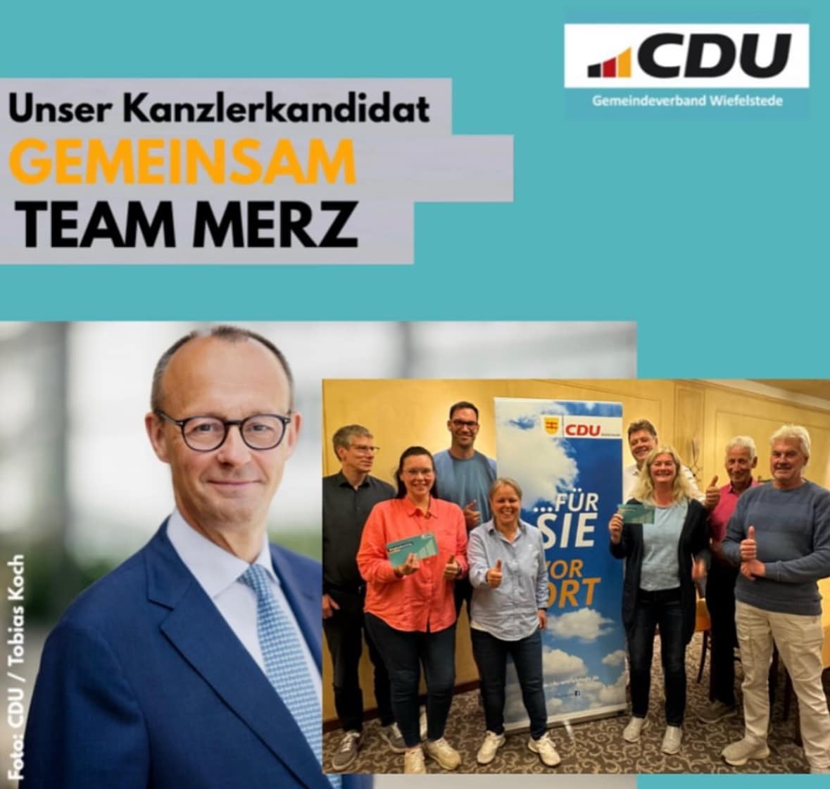 Mitglieder des CDU Vorstand im Austausch mit Mitgliedern der CDU Fraktion Wiefelstede